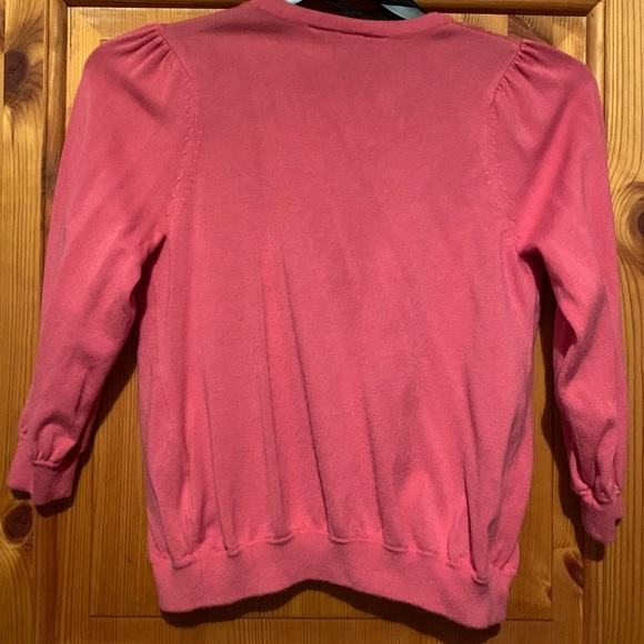 Twelve by Twelve Pink Lace Sweater - Picture 4 of 5